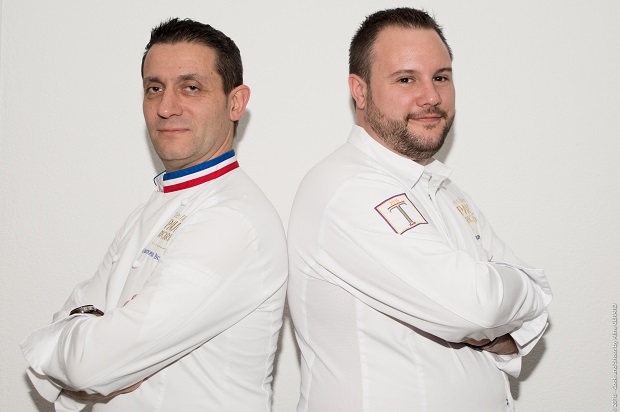 Automne des Gourmands 2018 - Christophe Pacheco, Chef exécutif des Iles Paul Ricard et Julien Richard, Adjoint des cuisines des Iles Paul Ricard