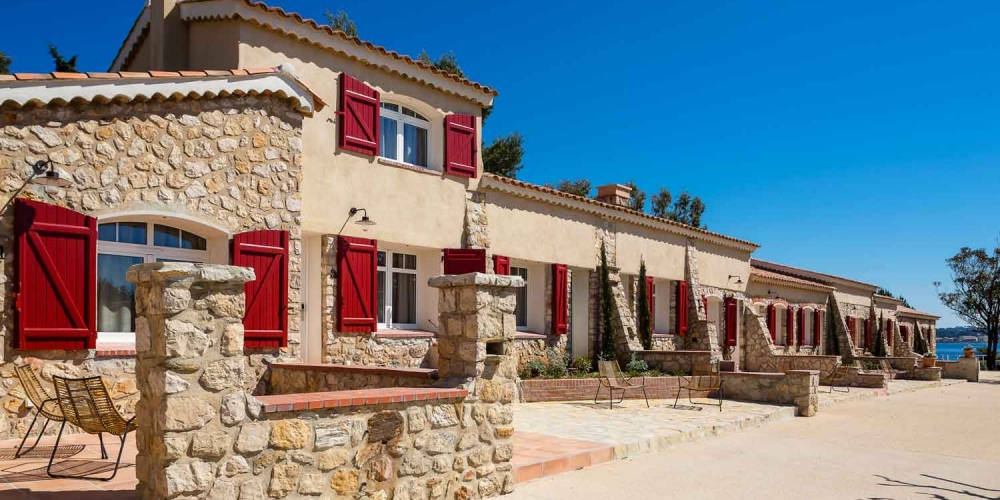 Hébergement de luxe sur l'île des Embiez dans le var