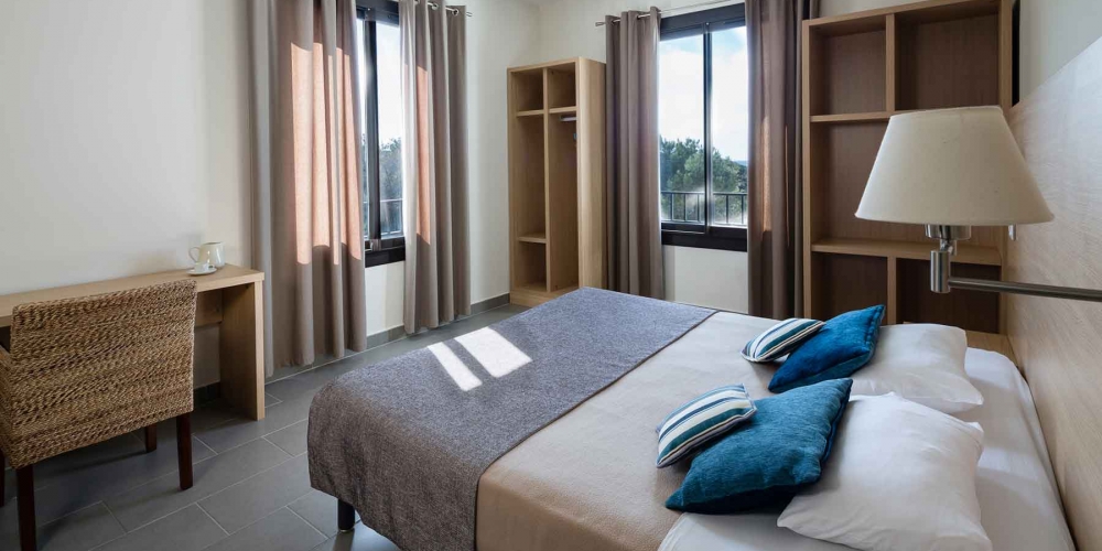 Appartement en location saisonnière sur l'île des Embiez pour 8 personnes dans le Var