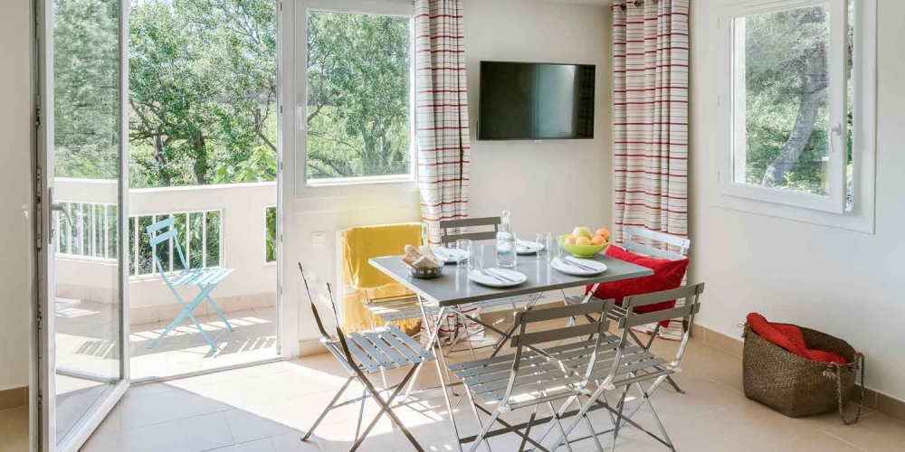 Appartement en location saisonnière sur l'île des Embiez dans le Var