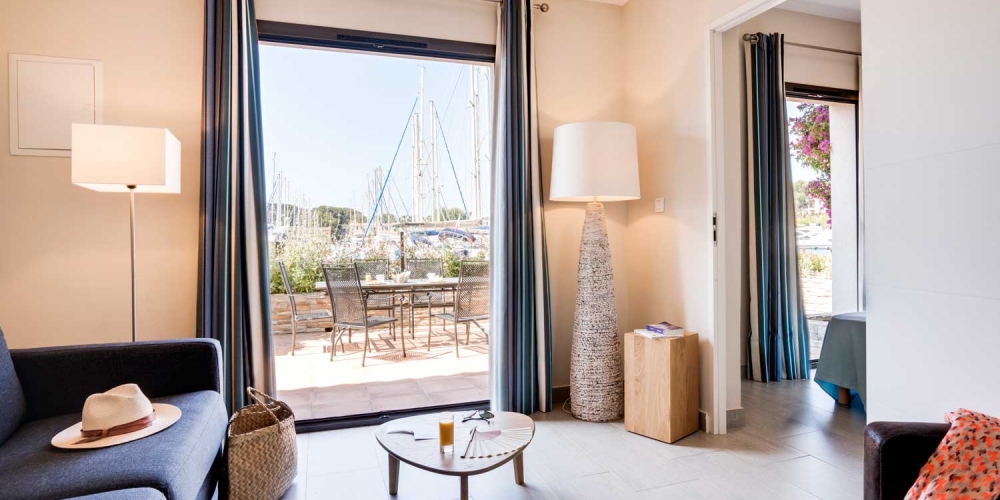 Villa en location saisonnière sur l'île des Embiez dans le Var