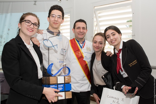 Equipe 5 gagnante du concours Terroir et Peche durables en Provence