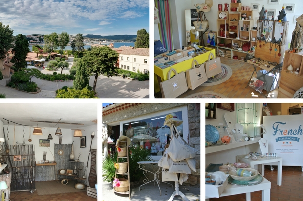 boutiques de créateurs sur l'île de bendor
