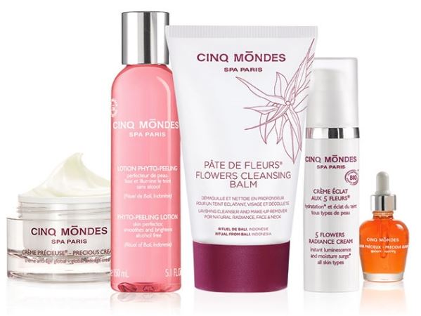 Produits Cinq Mondes pour la fête des mères