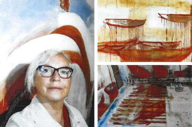 Portrait d'Anna BARANEK artiste peintre