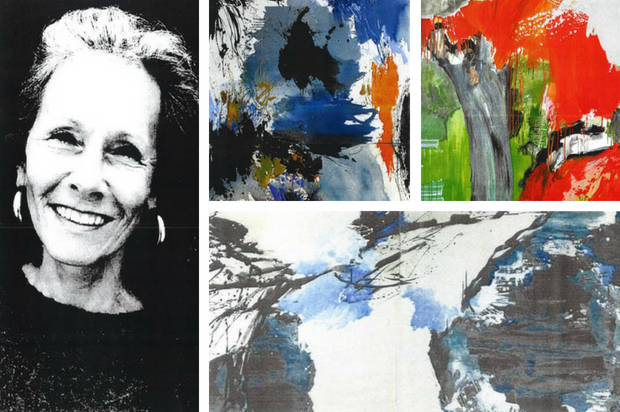 Portrait de Diane de cicco artiste peintre