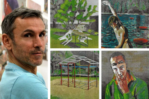 Portrait de Eric KAISER artiste peintre