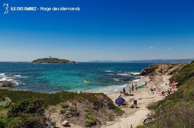 plages et criques de l'île des embiez