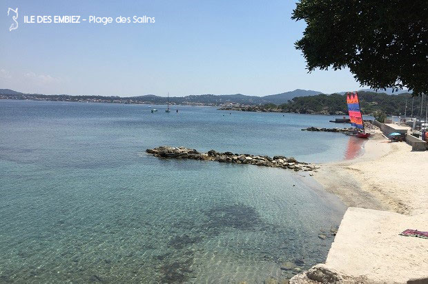 plages et criques de l'île des embiez