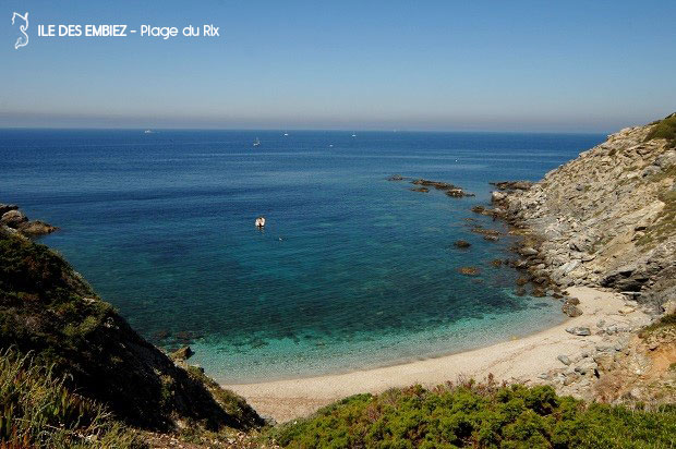 plages et criques de l'île des embiez