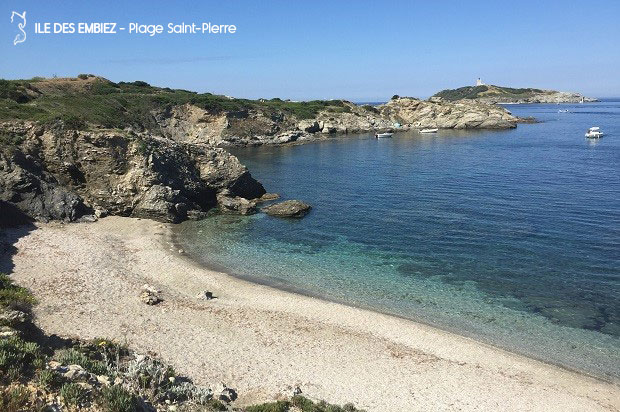 plages et criques de l'île des embiez