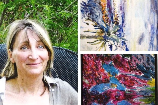 Michele Henot, peintre candidate au Symposum de peinture Paul Ricard