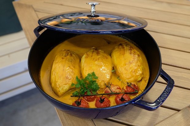 la quenelle de rascasse est un plat phare au sarti sur l'ile des Embiez ouvert à l'année