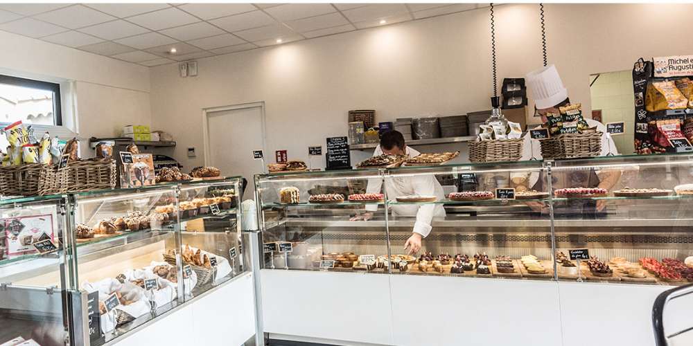 Pains, pâtisseries, traiteur, pizzas...