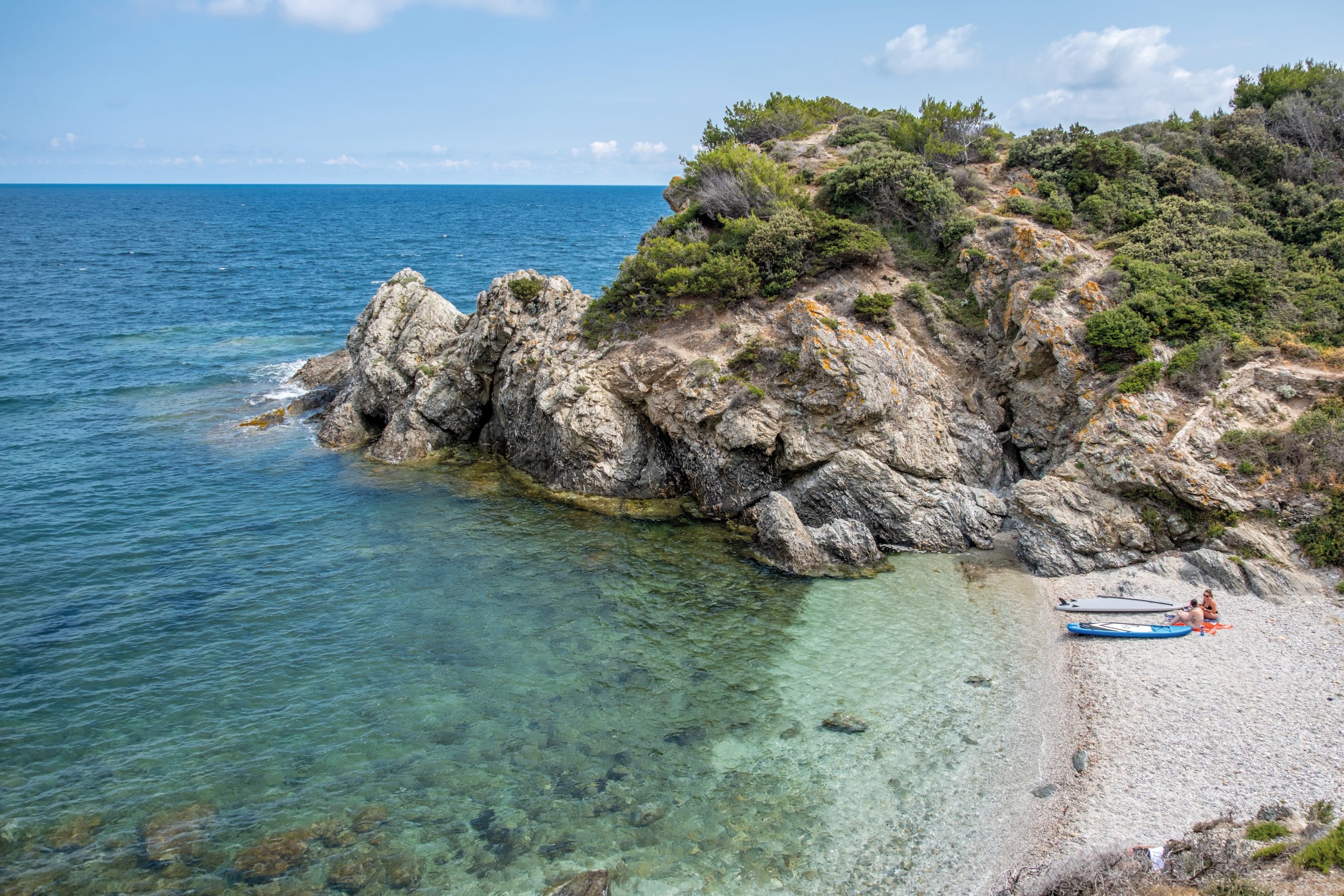 Vacances d'été sur l'île des Embiez